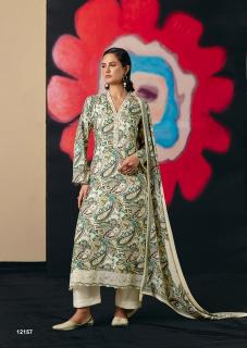 Prm trendz brivaa all brand names in pure cotton dress material wholesale